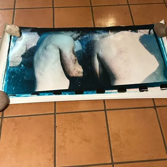 Janine Gordon Color Photograph Mural Spartan Race Showers 48"x20" 2/10 Signed - Picture 4 of 5